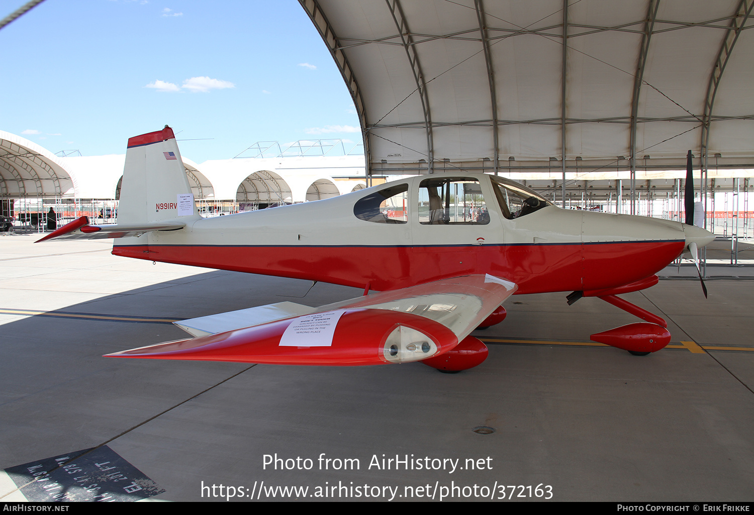 Aircraft Photo of N991RV | Van's RV-10 | AirHistory.net #372163