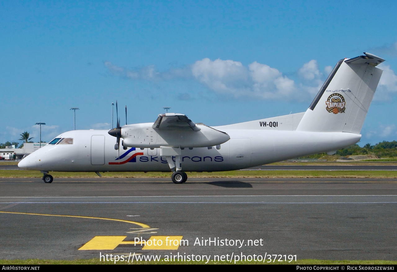 Aircraft Photo of VH-QQI | De Havilland Canada DHC-8-102 Dash 8 | Skytrans Airlines | AirHistory.net #372191