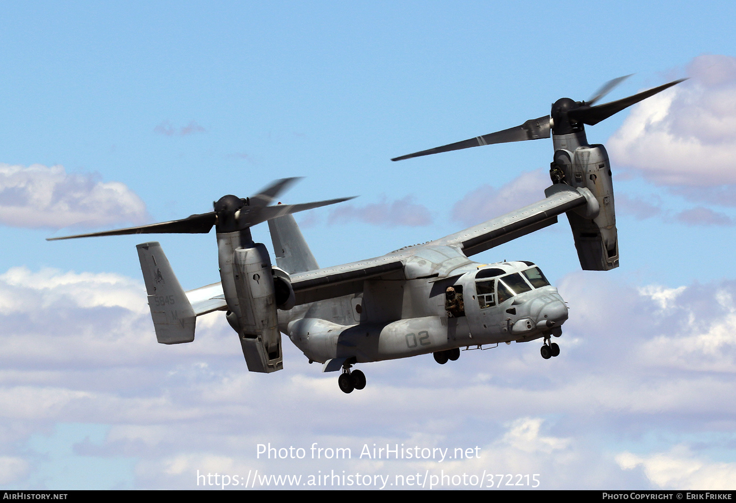 Aircraft Photo of 165845 | Bell-Boeing MV-22B Osprey | USA - Marines | AirHistory.net #372215