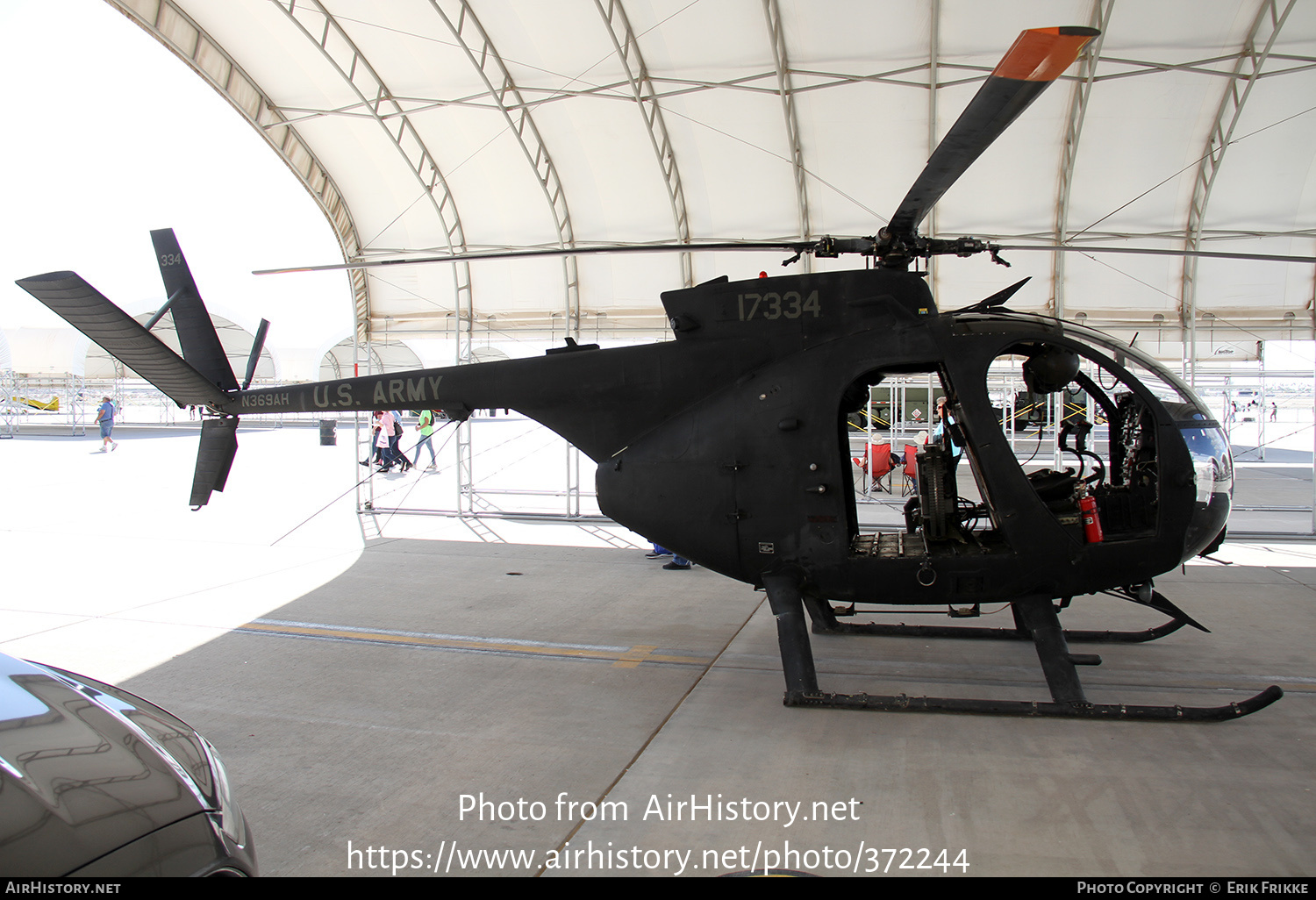 Aircraft Photo of N369AH / 17334 | Hughes MH-6B Little Bird (369A) | USA - Army | AirHistory.net #372244