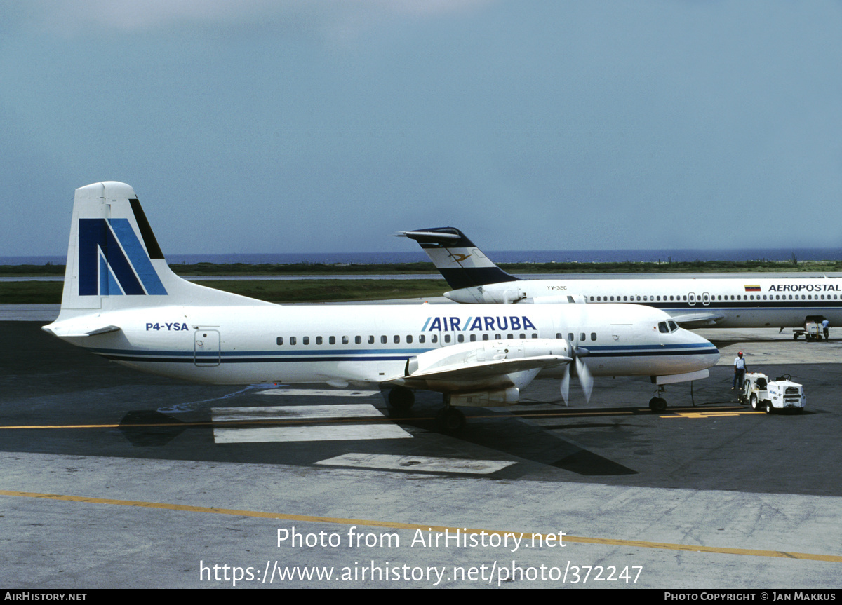 Aircraft Photo of P4-YSA | NAMC YS-11A-500 | Air Aruba | AirHistory.net #372247