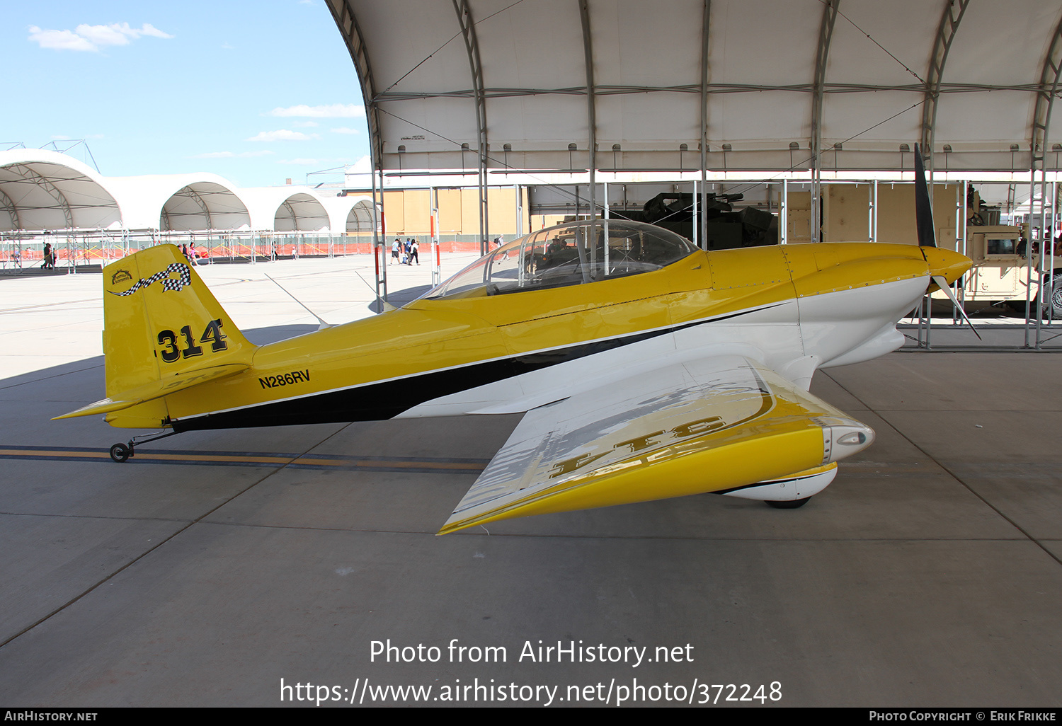 Aircraft Photo of N286RV | Van's RV-4 | AirHistory.net #372248