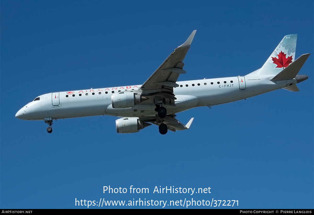 Aircraft Photo of C-FHJT | Embraer 190AR (ERJ-190-100IGW) | Air Canada | AirHistory.net #372271