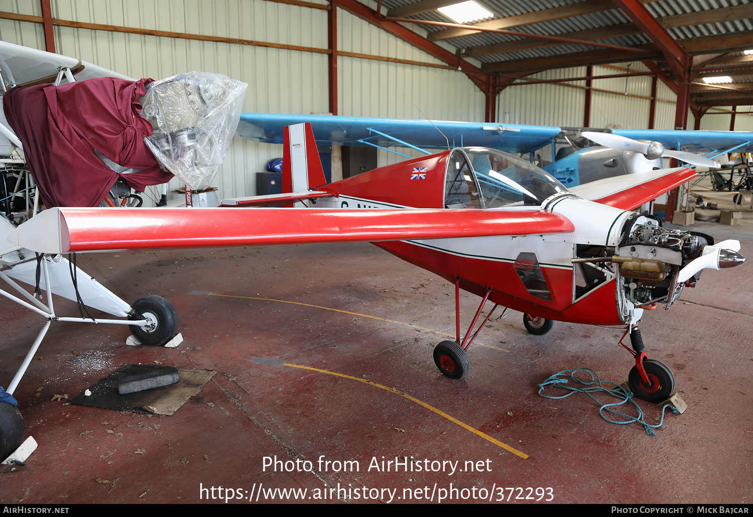 Aircraft Photo of G-NIPP | Tipsy T-66 Nipper RA45 Srs 3 | AirHistory.net #372293