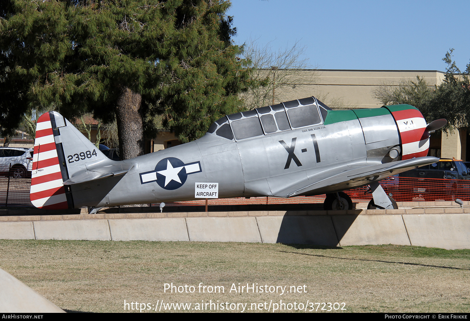 Aircraft Photo of 42-3984 | North American AT-6A Texan | USA - Air Force | AirHistory.net #372302