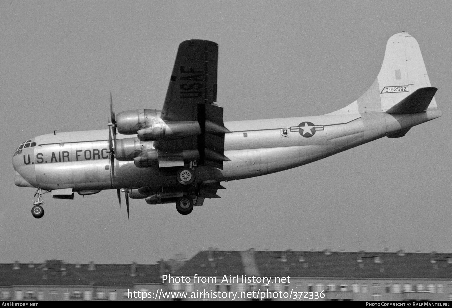 Aircraft Photo of 49-2592 / 0-92592 | Boeing C-97A Stratofreighter | USA - Air Force | AirHistory.net #372336