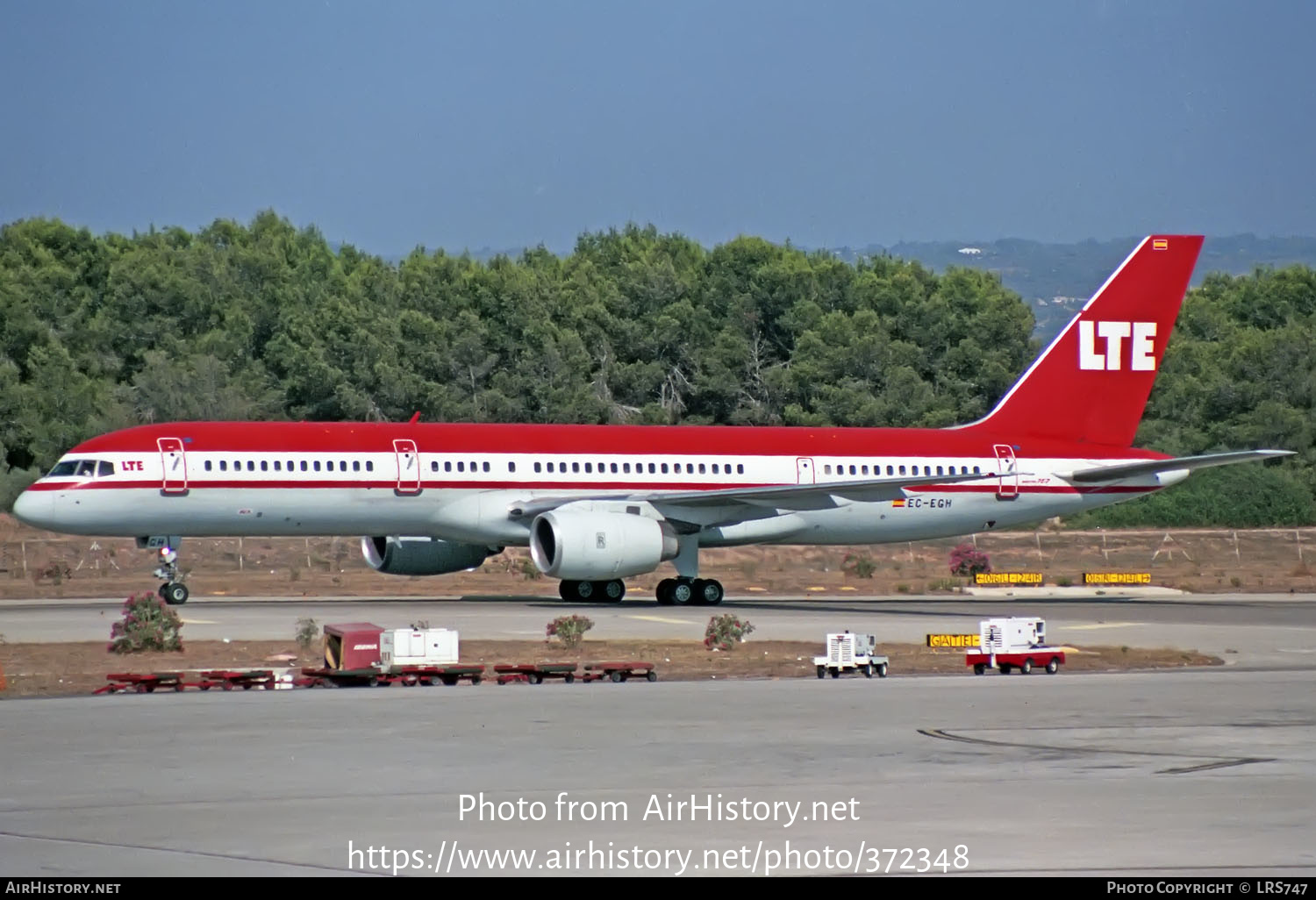 Aircraft Photo of EC-EGH | Boeing 757-2G5 | LTE International Airways | AirHistory.net #372348