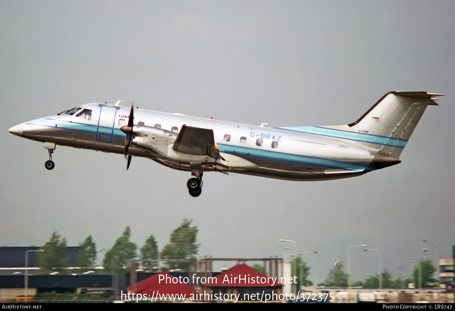 Aircraft Photo of G-BRAZ | Embraer EMB-120RT Brasilia | Luxair | AirHistory.net #372375