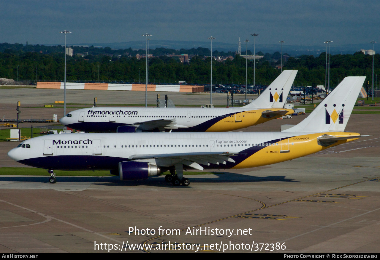 Aircraft Photo of G-MONR | Airbus A300B4-605R | Monarch Airlines | AirHistory.net #372386