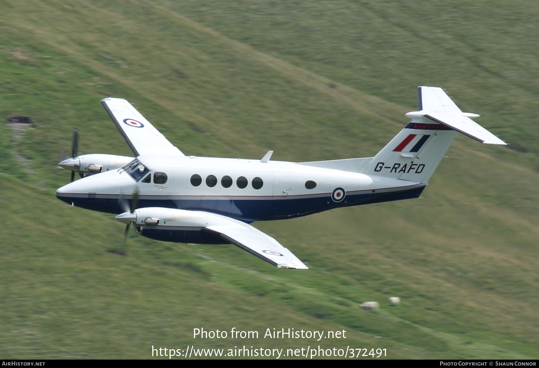 Aircraft Photo of G-RAFD | Hawker Beechcraft B200GT King Air | UK - Air Force | AirHistory.net #372491