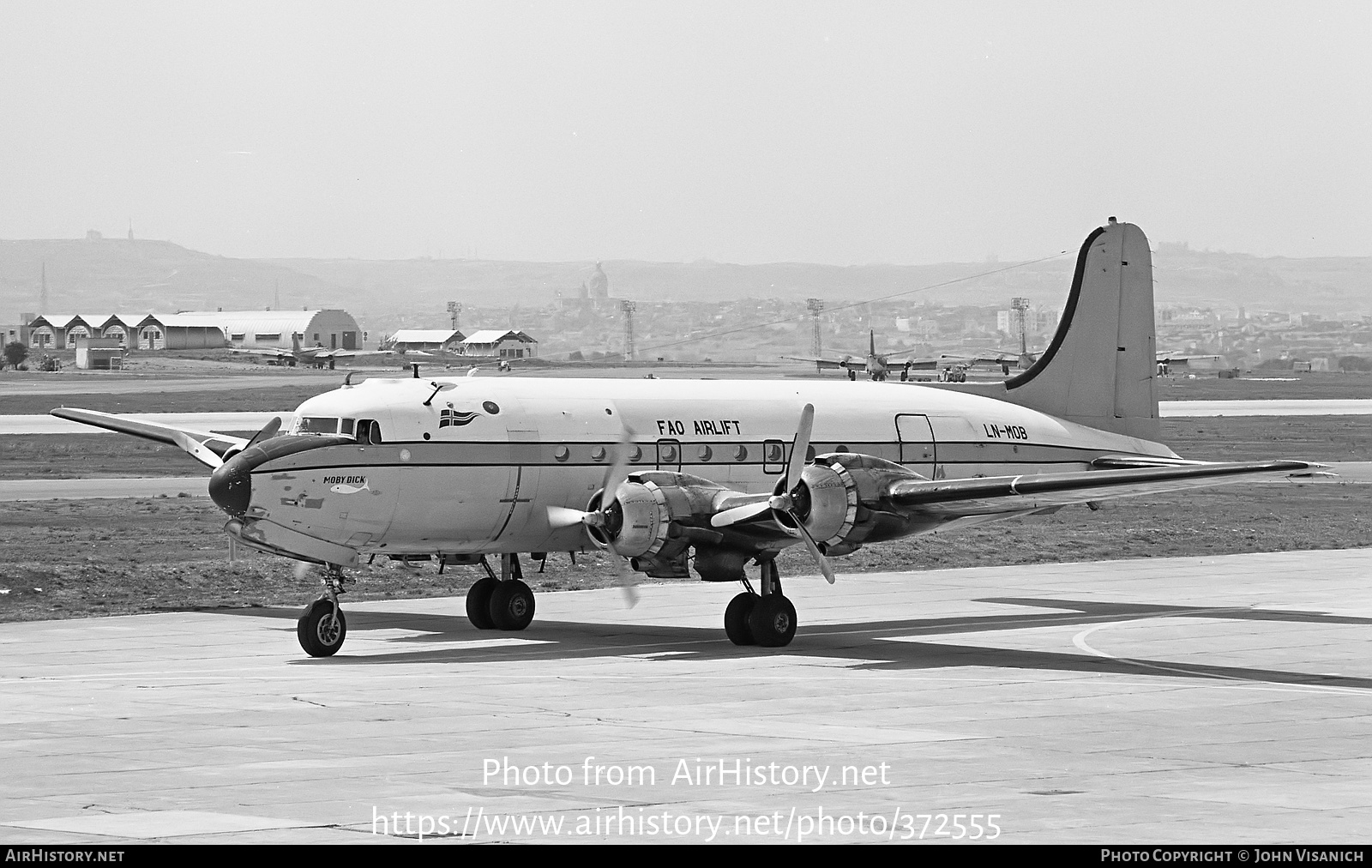 Aircraft Photo of LN-MOB | Douglas C-54E Skymaster | FAO Airlift - Food and Agriculture Organization | AirHistory.net #372555