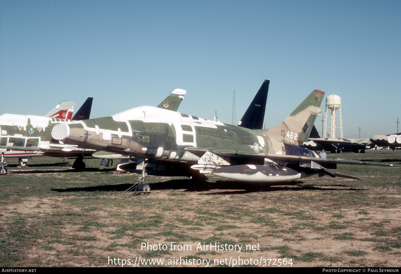 Aircraft Photo of 56-3462 / AF63-462 | North American F-100F Super Sabre | USA - Air Force | AirHistory.net #372564