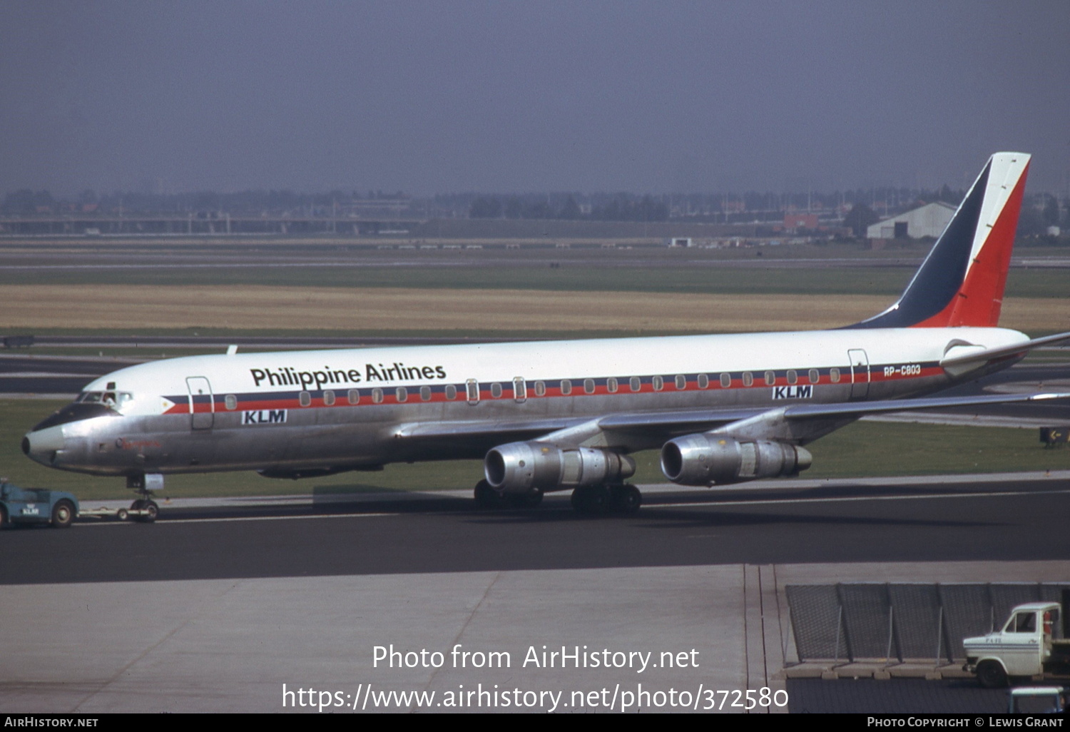 Aircraft Photo of RP-C803 | McDonnell Douglas DC-8-53 | Philippine Airlines | AirHistory.net #372580