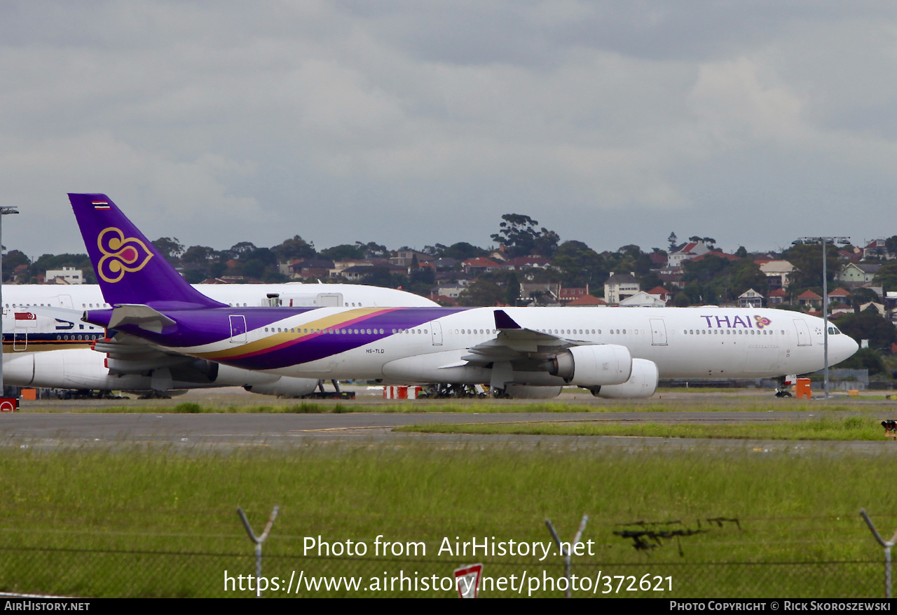 Aircraft Photo of HS-TLD | Airbus A340-541 | Thai Airways International | AirHistory.net #372621