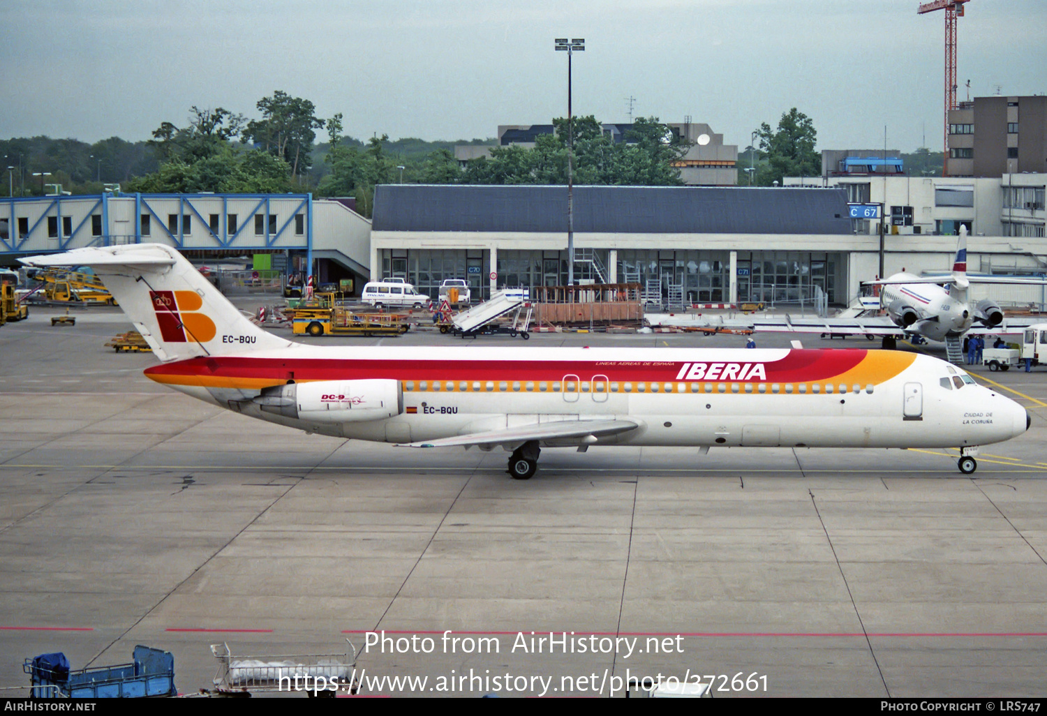 Aircraft Photo of EC-BQU | McDonnell Douglas DC-9-32 | Iberia | AirHistory.net #372661