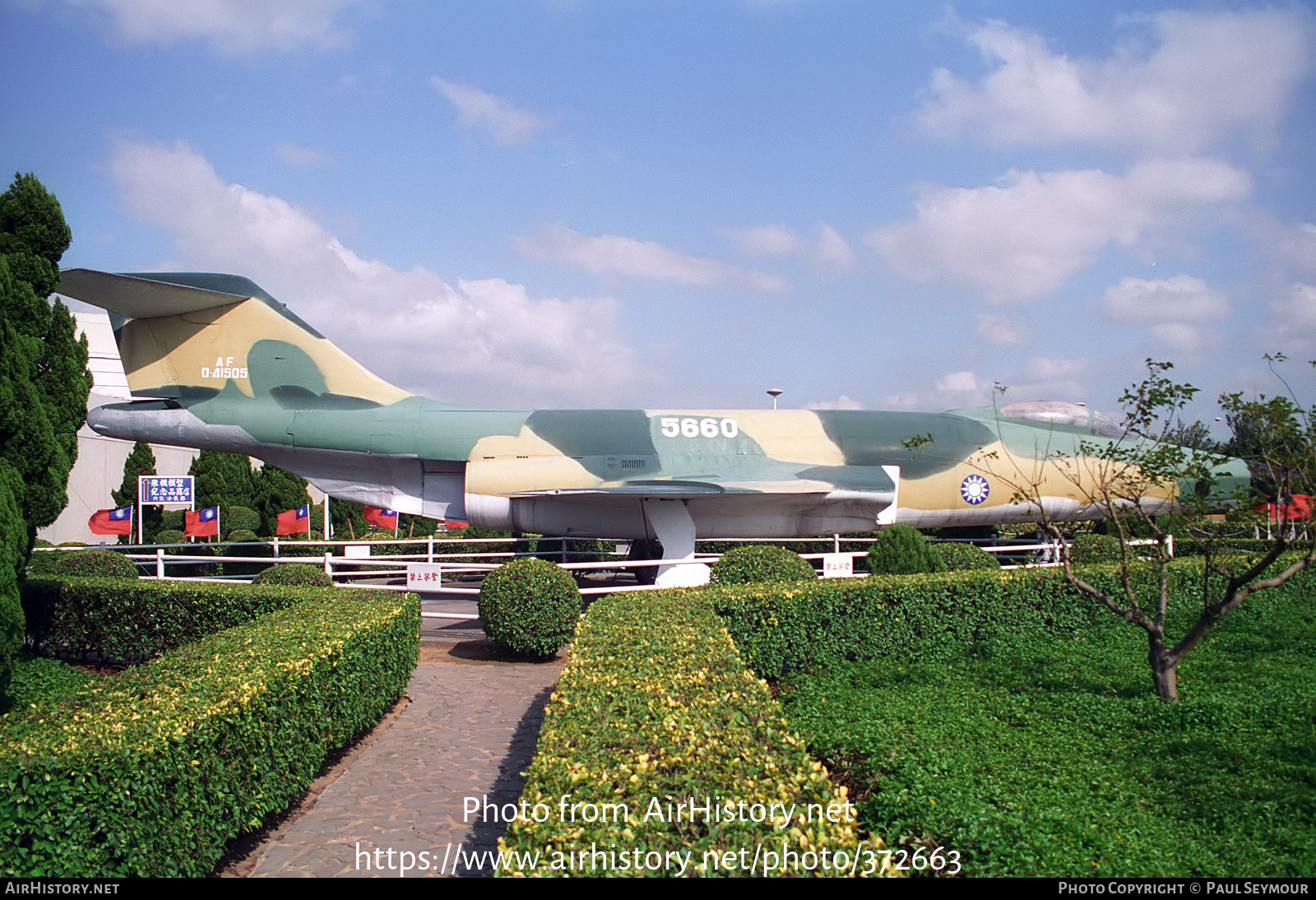 Aircraft Photo of 5660 | McDonnell RF-101A Voodoo | Taiwan - Air Force | AirHistory.net #372663