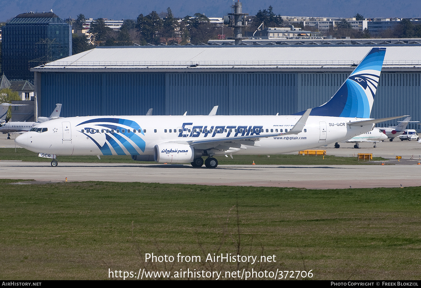 Aircraft Photo of SU-GCR | Boeing 737-866 | EgyptAir | AirHistory.net #372706