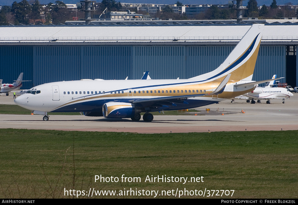 Aircraft Photo of N737GG | Boeing 737-74Q BBJ | Mid East Jet | AirHistory.net #372707