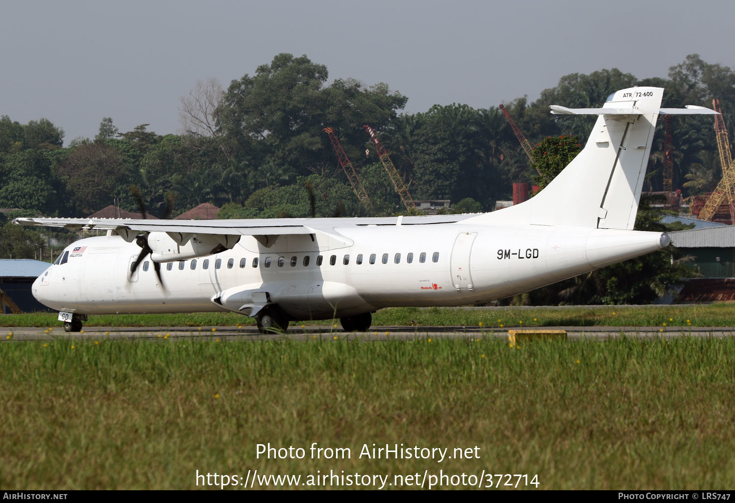 Aircraft Photo of 9M-LGD | ATR ATR-72-600 (ATR-72-212A) | Malindo Air | AirHistory.net #372714