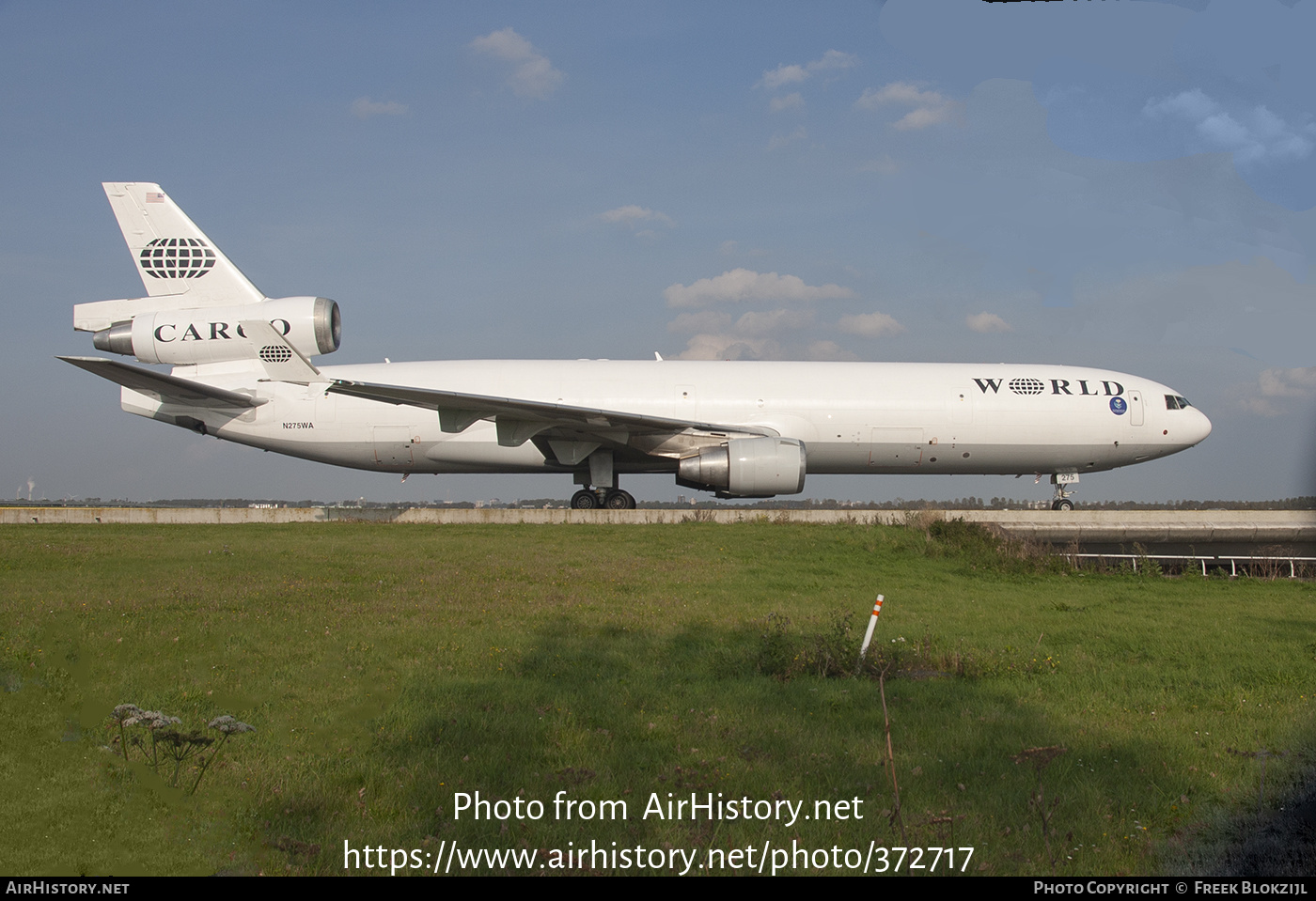 Aircraft Photo of N275WA | McDonnell Douglas MD-11CF | World Airways Cargo | AirHistory.net #372717