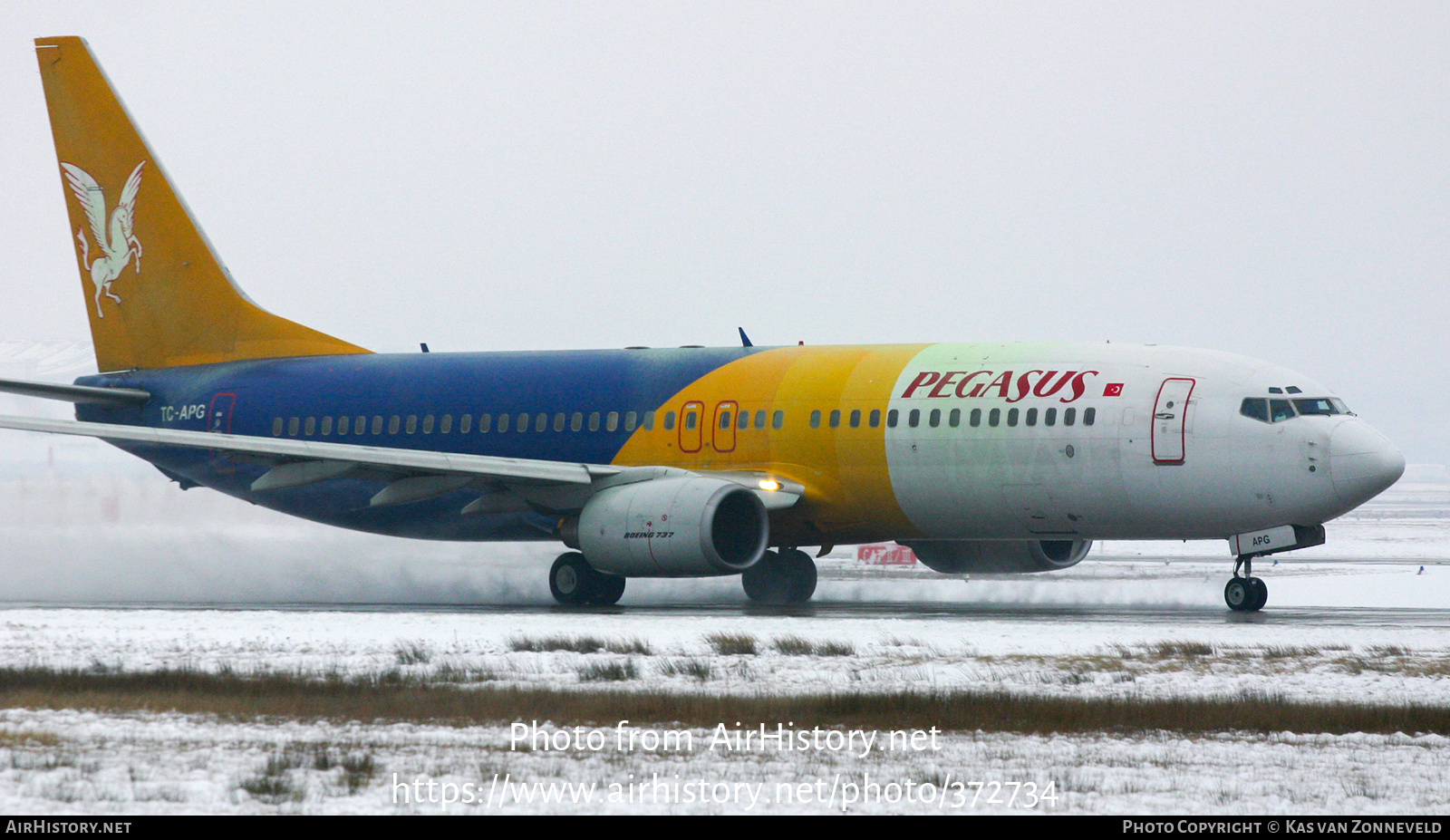 Aircraft Photo of TC-APG | Boeing 737-82R | Pegasus Airlines | AirHistory.net #372734