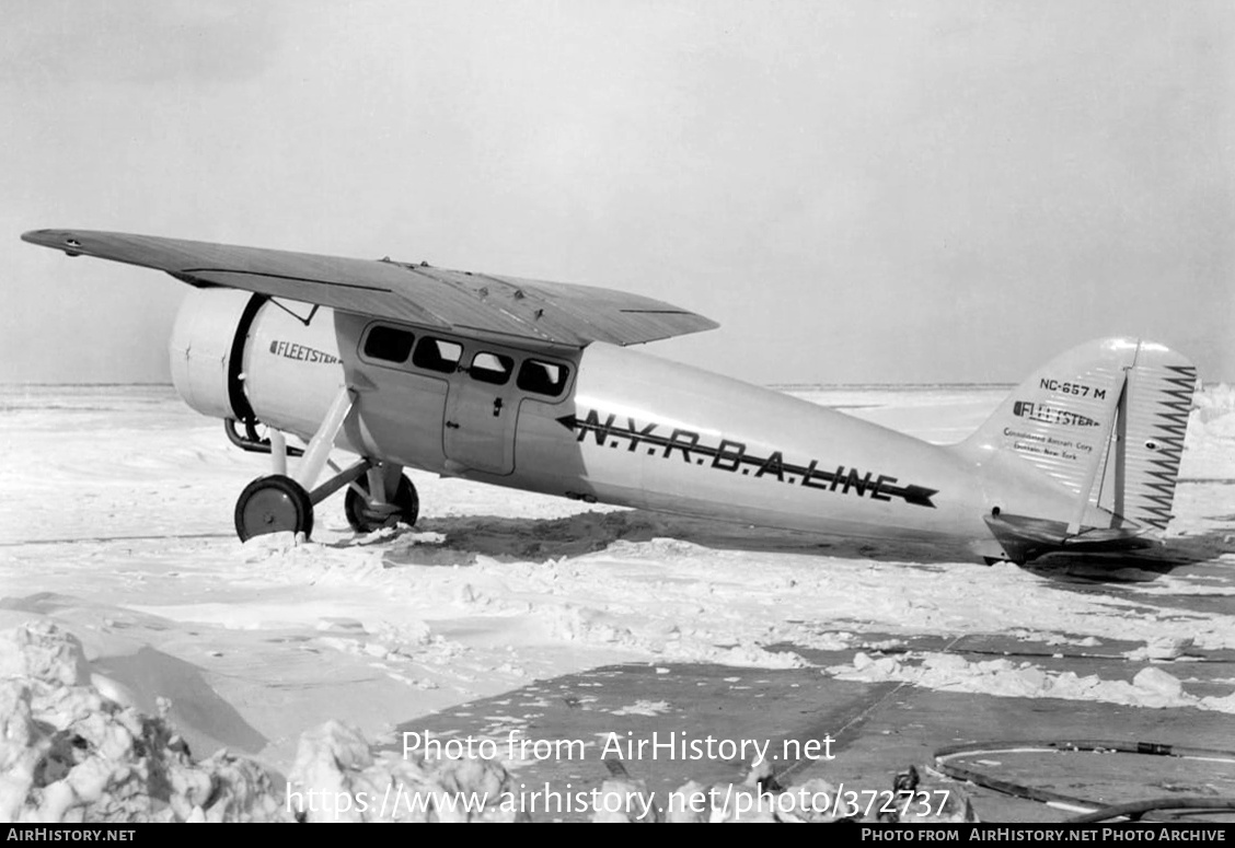 Aircraft Photo of NC657M | Consolidated 17-1 Fleetster | NYRBA Line - New York, Rio & Buenos Aires Line | AirHistory.net #372737