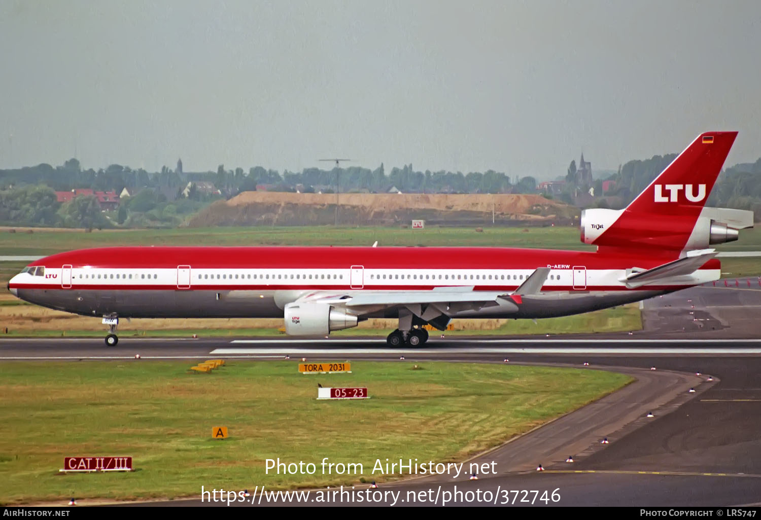 Aircraft Photo of D-AERW | McDonnell Douglas MD-11 | LTU - Lufttransport-Unternehmen | AirHistory.net #372746