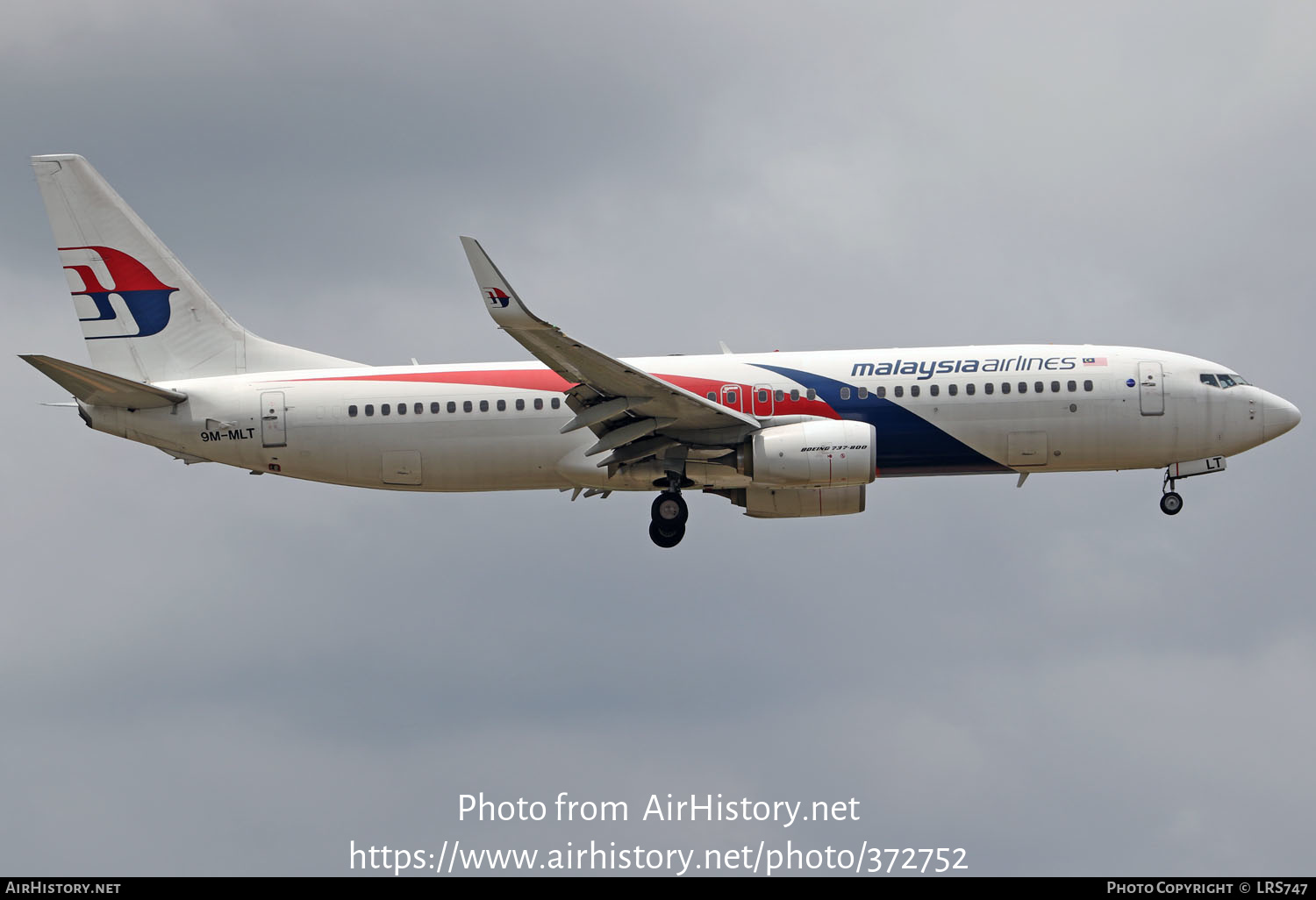 Aircraft Photo of 9M-MLT | Boeing 737-8H6 | Malaysia Airlines | AirHistory.net #372752