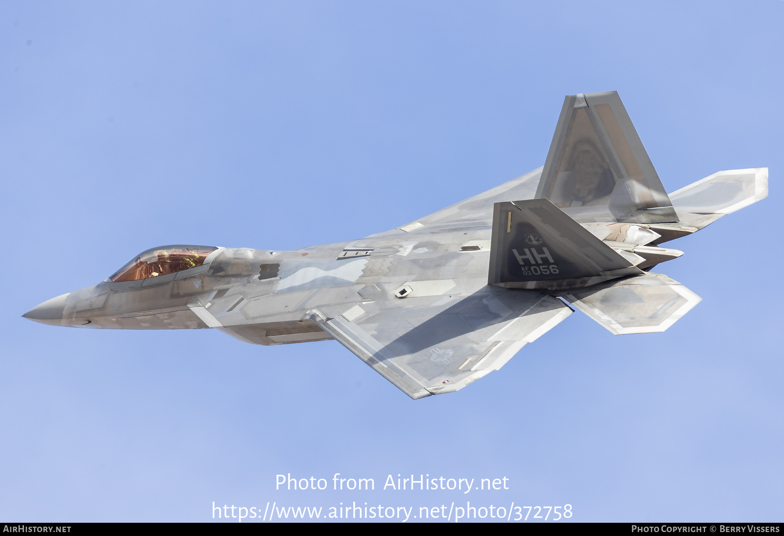 Aircraft Photo of 03-4056 / AF03-056 | Lockheed Martin F-22A Raptor | USA - Air Force | AirHistory.net #372758