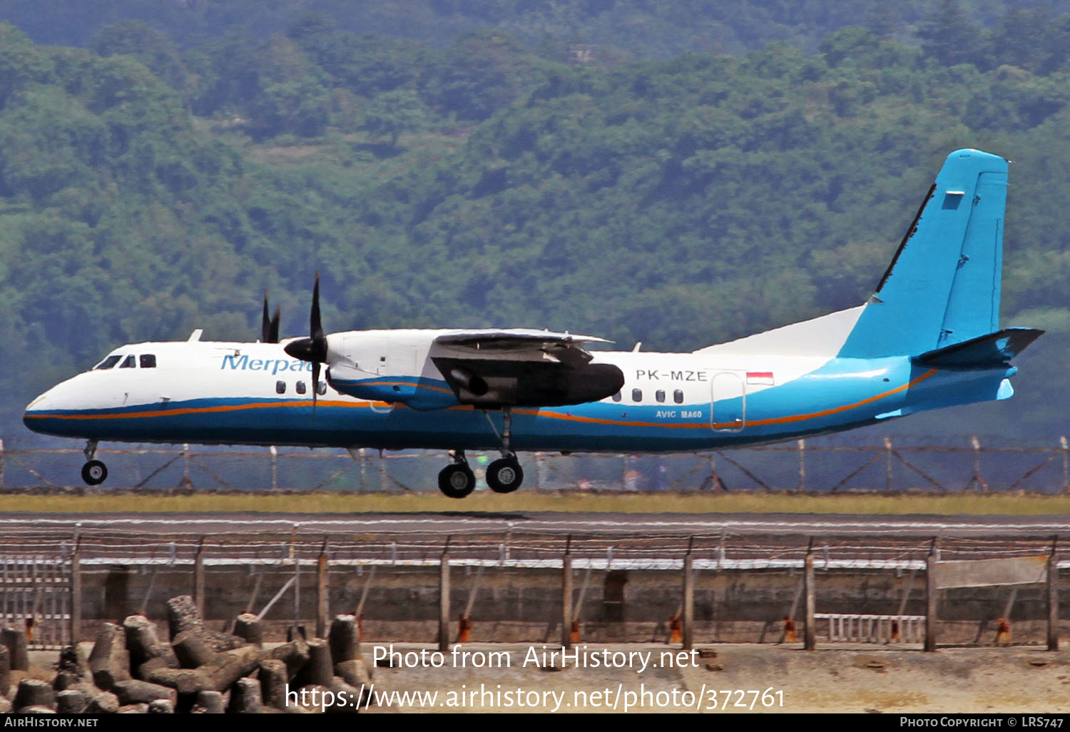 Aircraft Photo of PK-MZE | Xian MA60 | Merpati Nusantara Airlines | AirHistory.net #372761