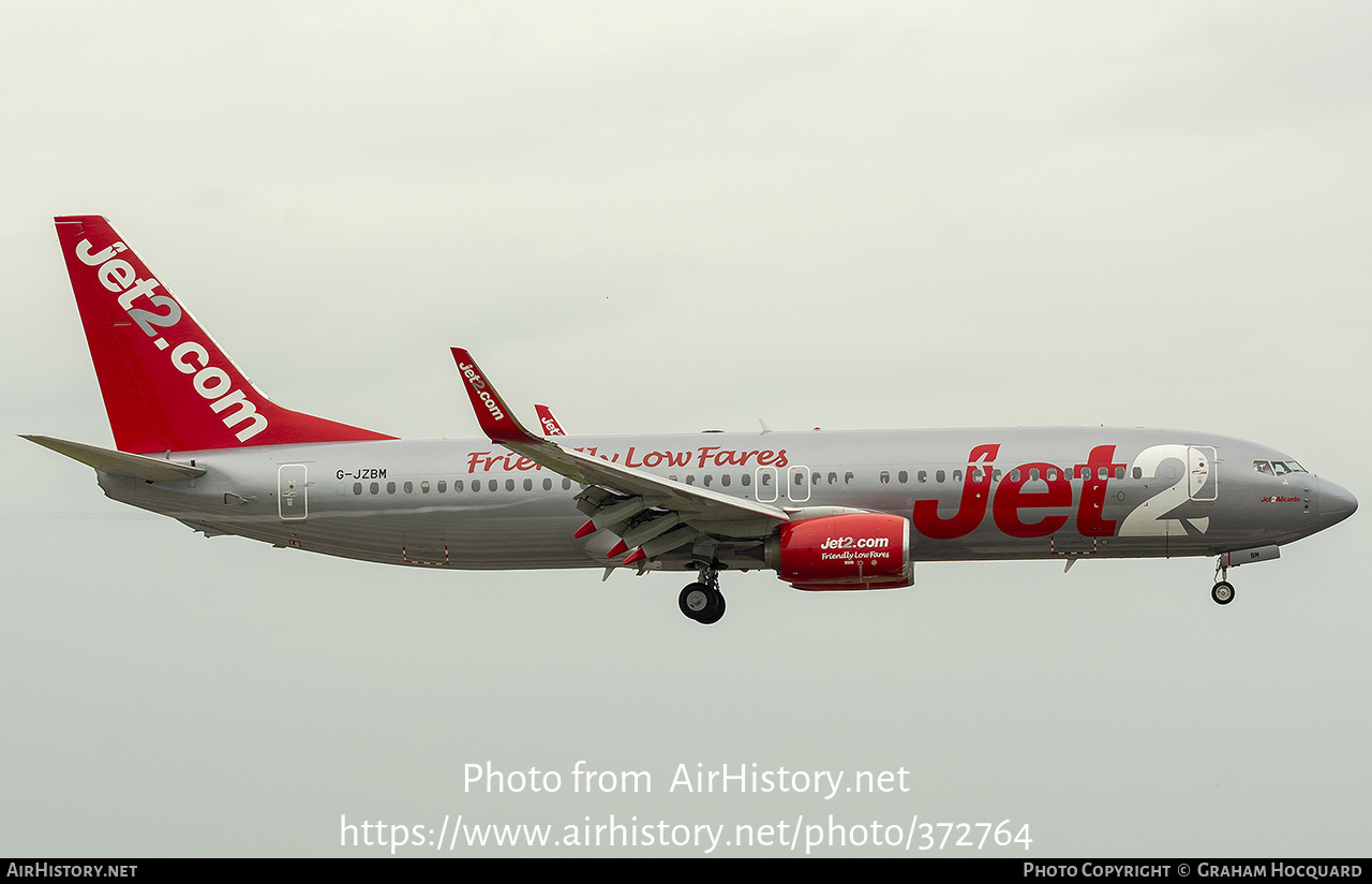 Aircraft Photo of G-JZBM | Boeing 737-800 | Jet2 | AirHistory.net #372764