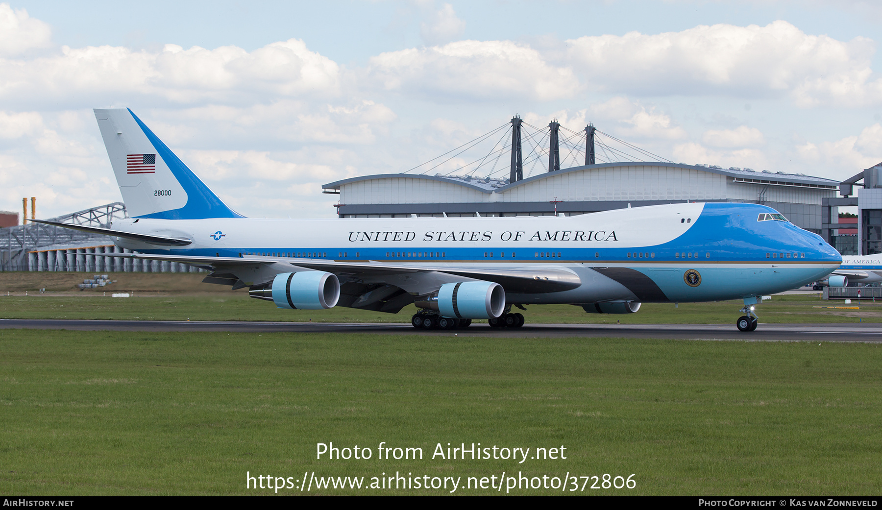 Aircraft Photo of 82-8000 / 28000 | Boeing VC-25A | USA - Air Force | AirHistory.net #372806