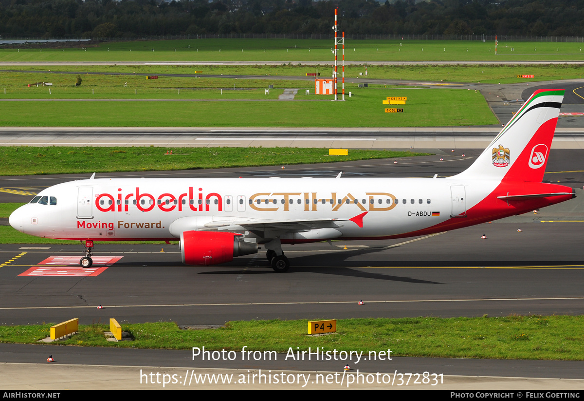 Aircraft Photo of D-ABDU | Airbus A320-214 | Air Berlin | AirHistory.net #372831