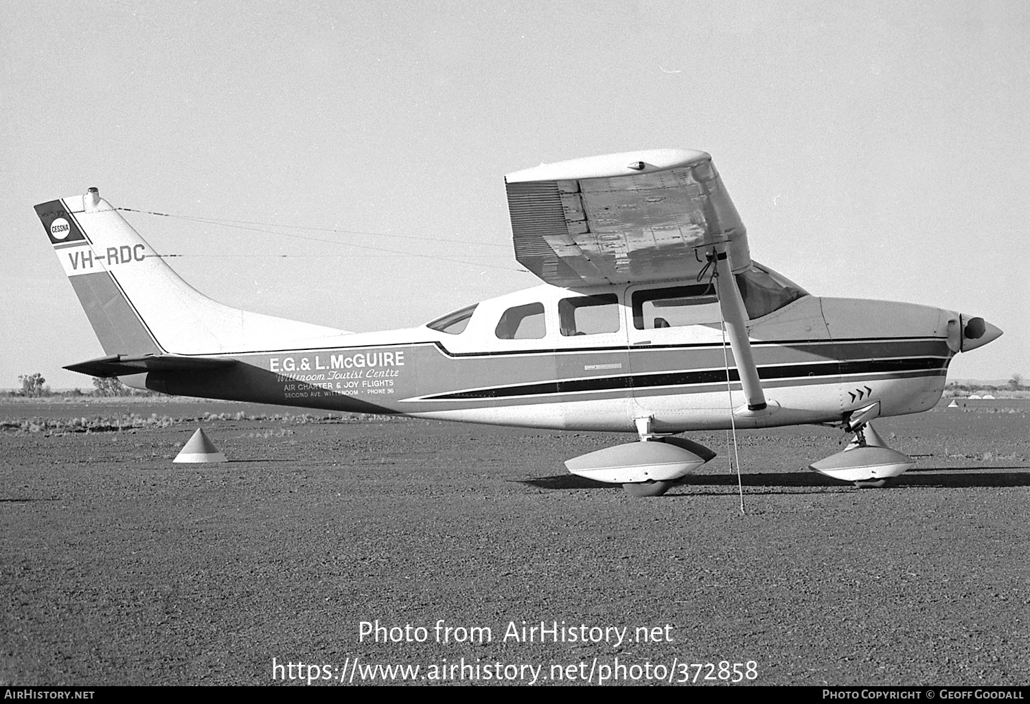 Aircraft Photo of VH-RDC | Cessna P206A Super Skylane | E.G. and L. McGuire | AirHistory.net #372858