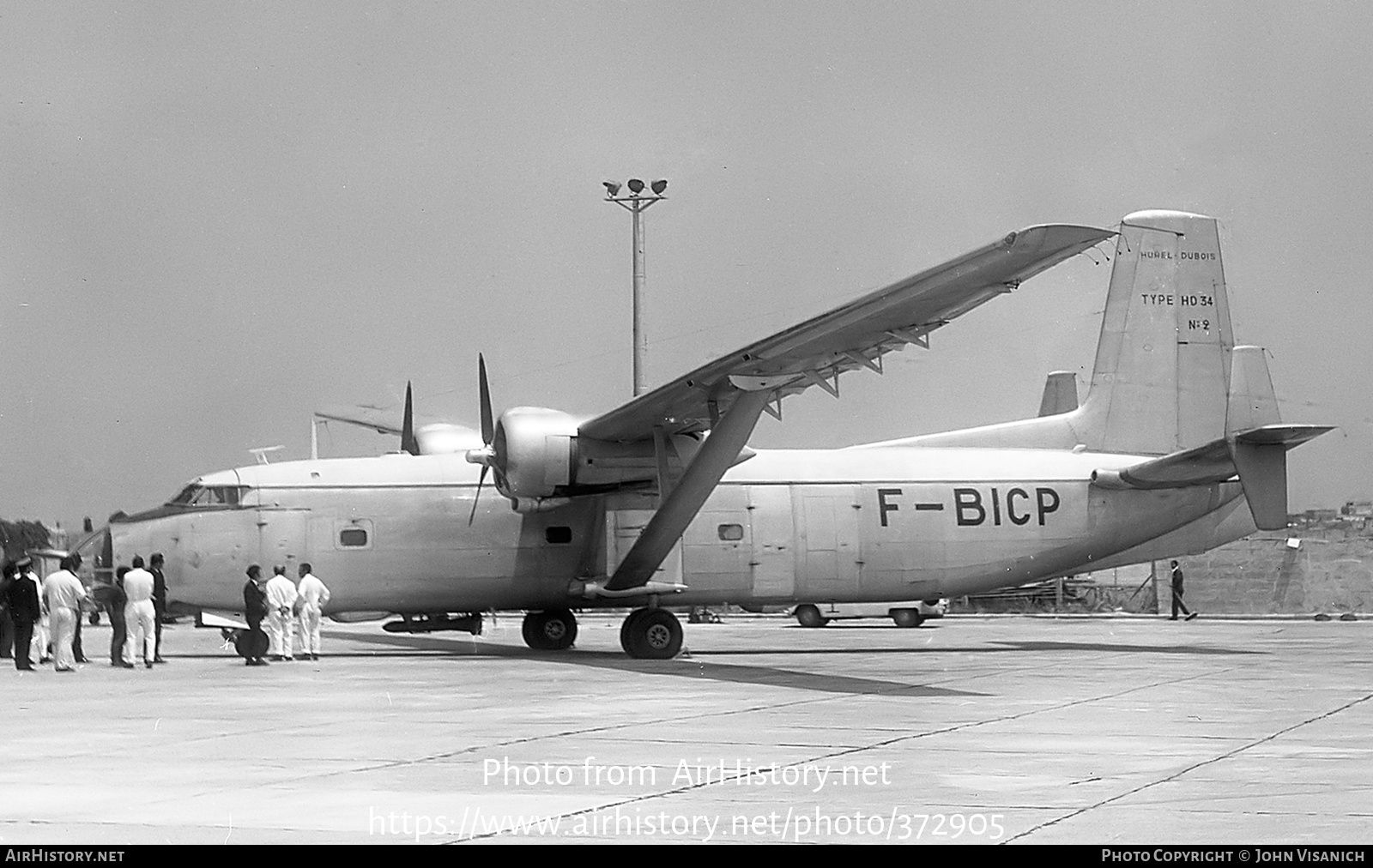 Aircraft Photo of F-BICP | Hurel-Dubois HD-34 | AirHistory.net #372905