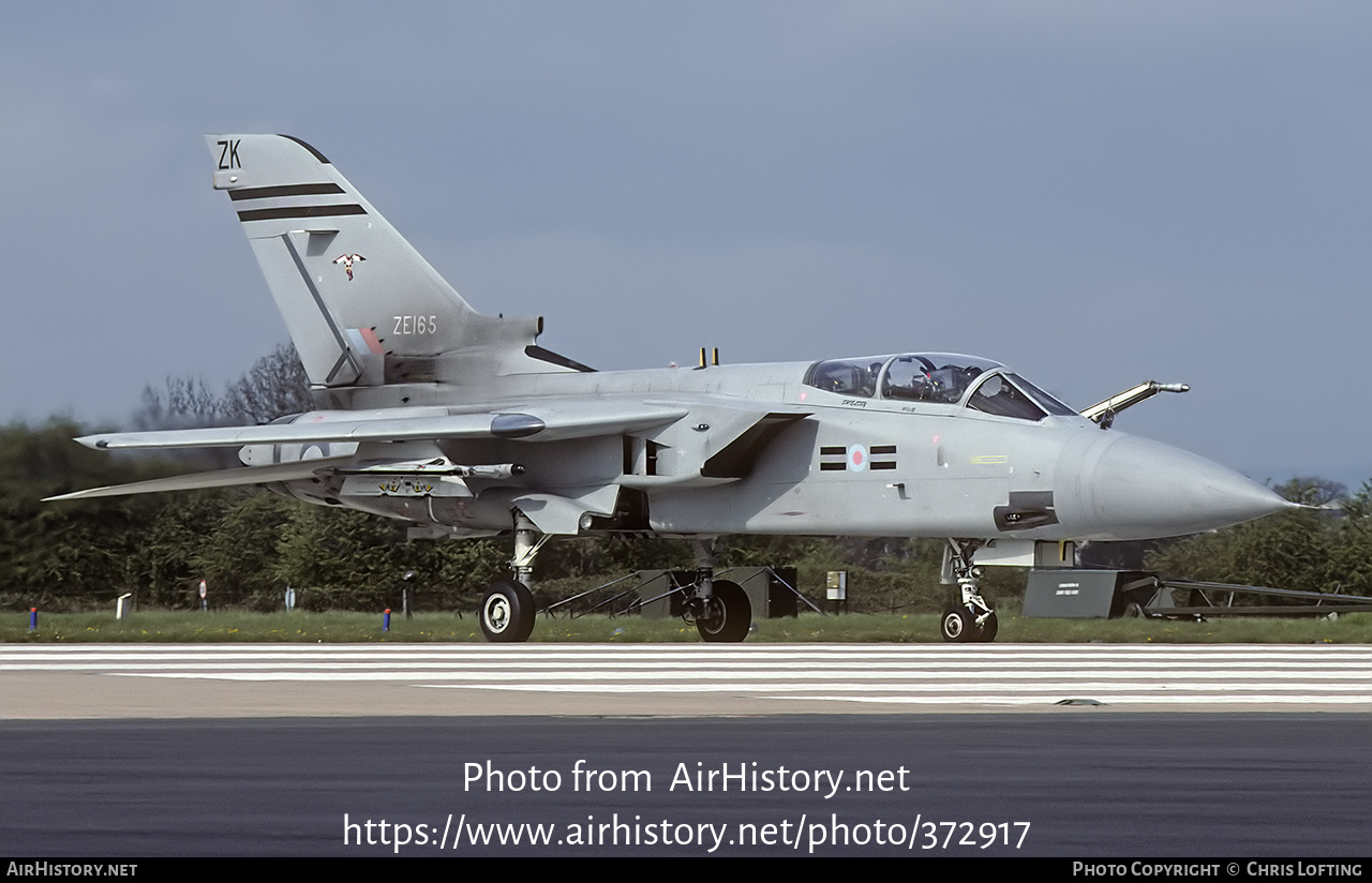 Aircraft Photo of ZE165 | Panavia Tornado F3 | UK - Air Force | AirHistory.net #372917