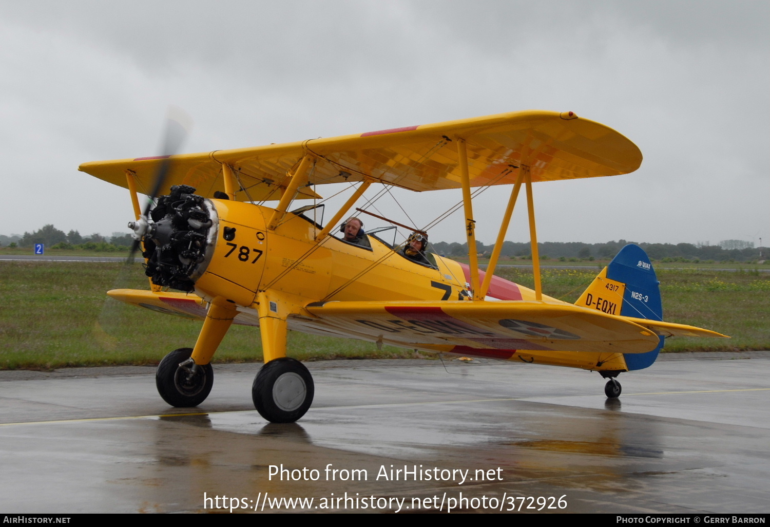 Aircraft Photo of D-EQXL / N56457 / 4317 | Stearman PT-17 Kaydet (A75N1) | USA - Navy | AirHistory.net #372926