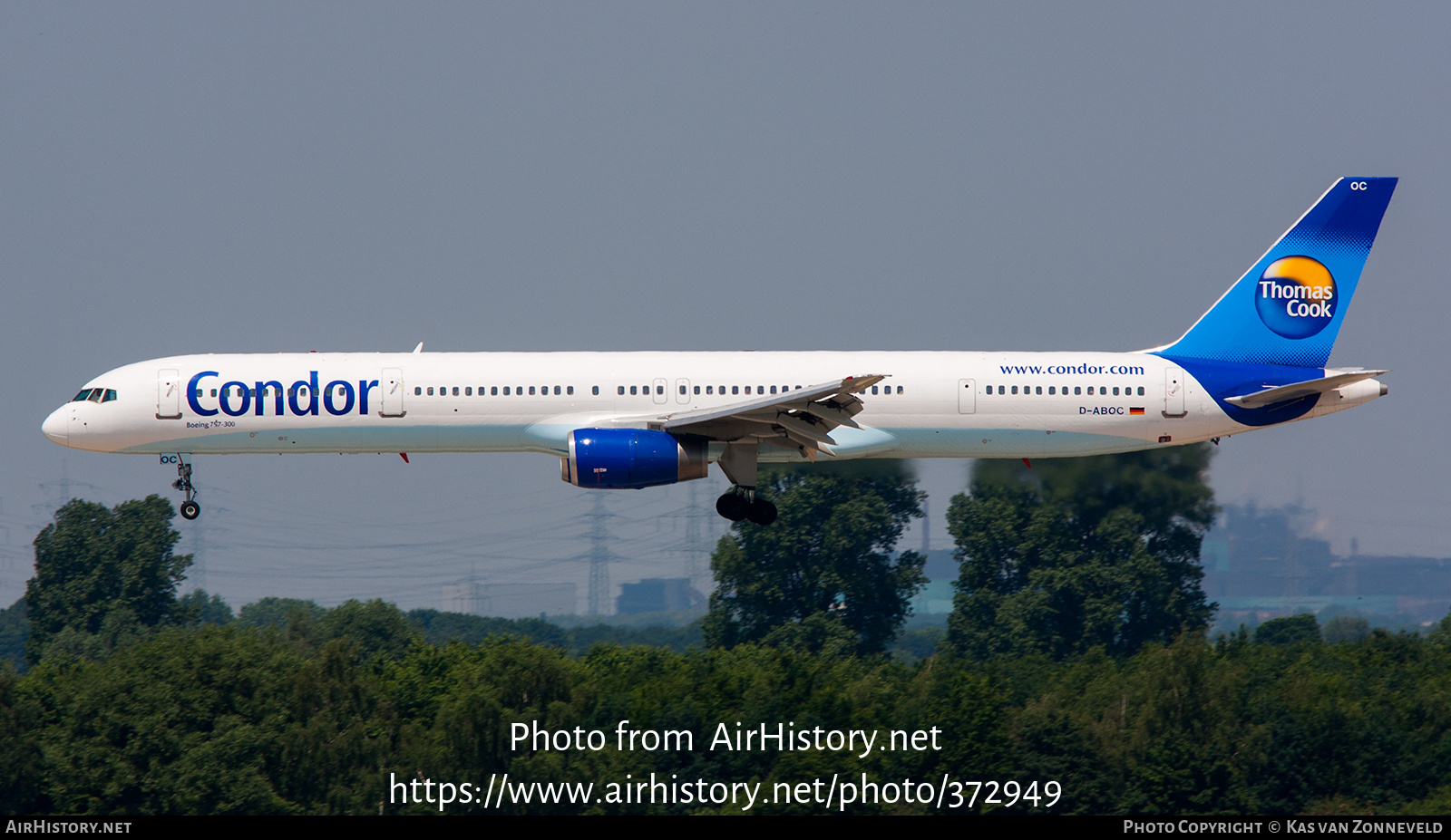 Aircraft Photo of D-ABOC | Boeing 757-330 | Condor Flugdienst | AirHistory.net #372949