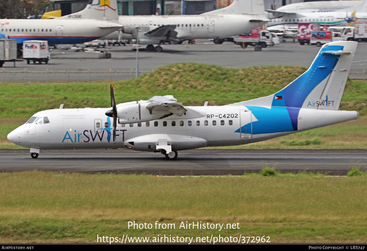 Aircraft Photo of RP-C4202 | ATR ATR-42-600 | AirSwift | AirHistory.net #372962