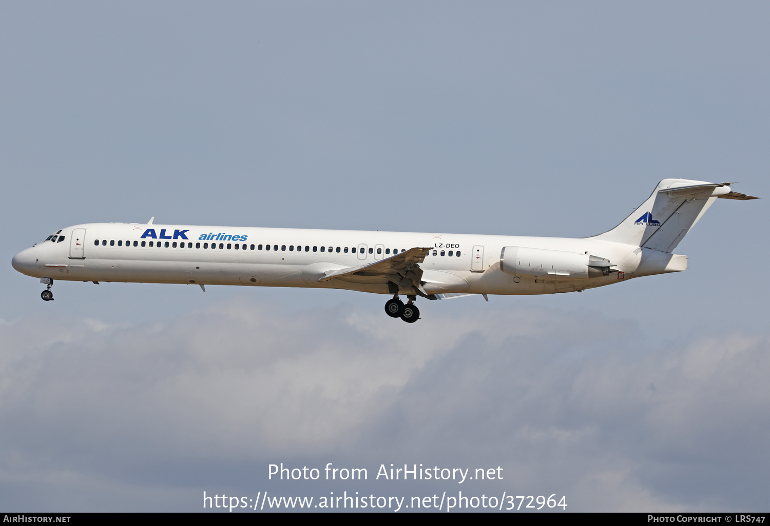 Aircraft Photo of LZ-DEO | McDonnell Douglas MD-82 (DC-9-82) | ALK Airlines - Air Lubo | AirHistory.net #372964