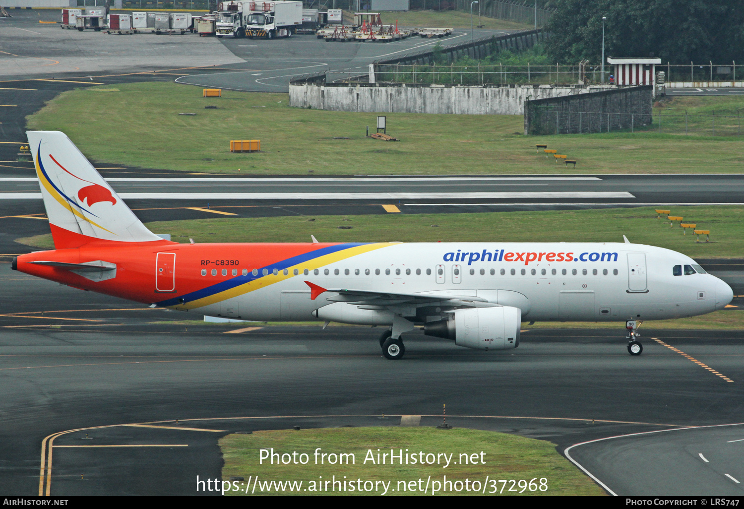 Aircraft Photo of RP-C8390 | Airbus A320-214 | Airphil Express | AirHistory.net #372968