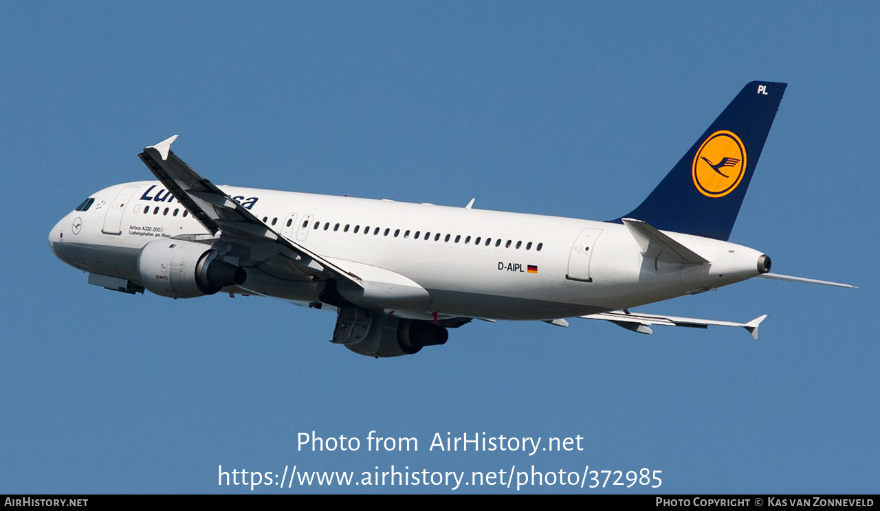 Aircraft Photo of D-AIPL | Airbus A320-211 | Lufthansa | AirHistory.net #372985