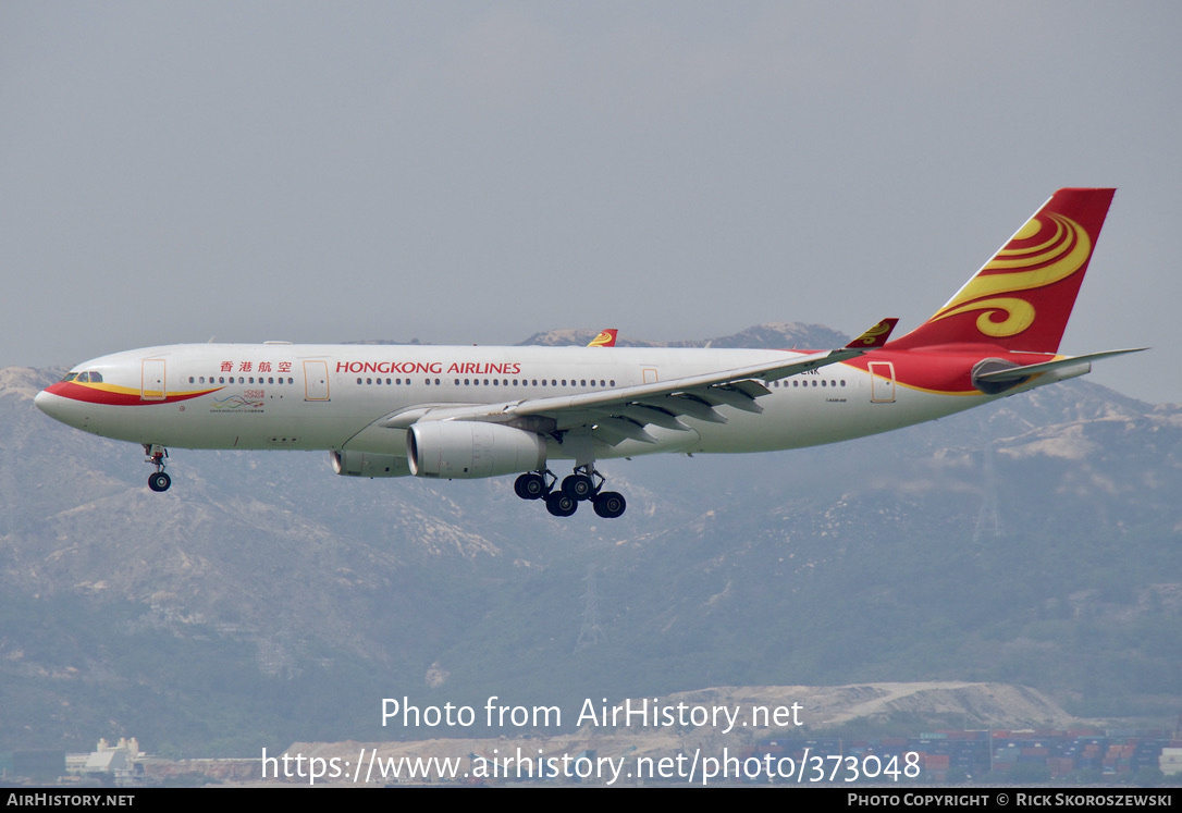 Aircraft Photo of B-LNK | Airbus A330-243 | Hong Kong Airlines | AirHistory.net #373048