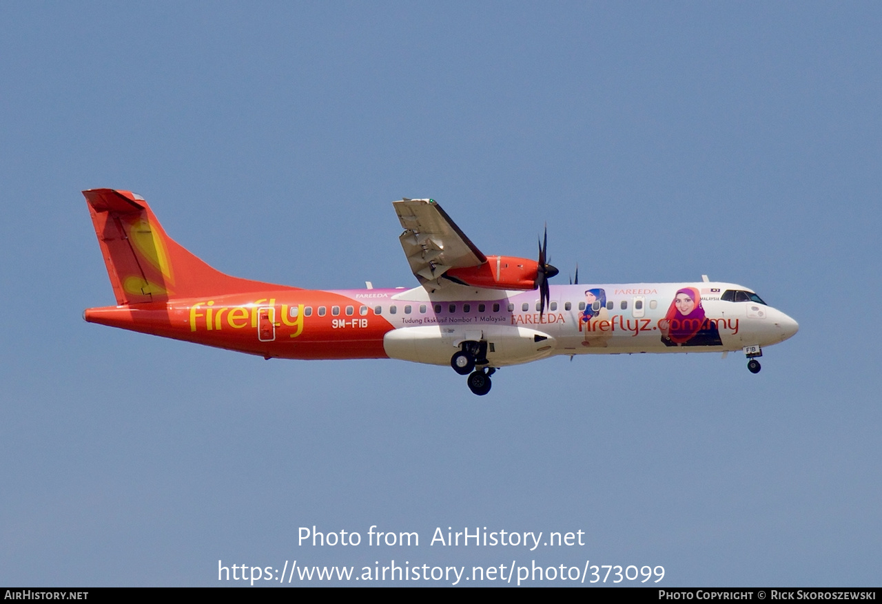 Aircraft Photo of 9M-FIB | ATR ATR-72-600 (ATR-72-212A) | Firefly | AirHistory.net #373099