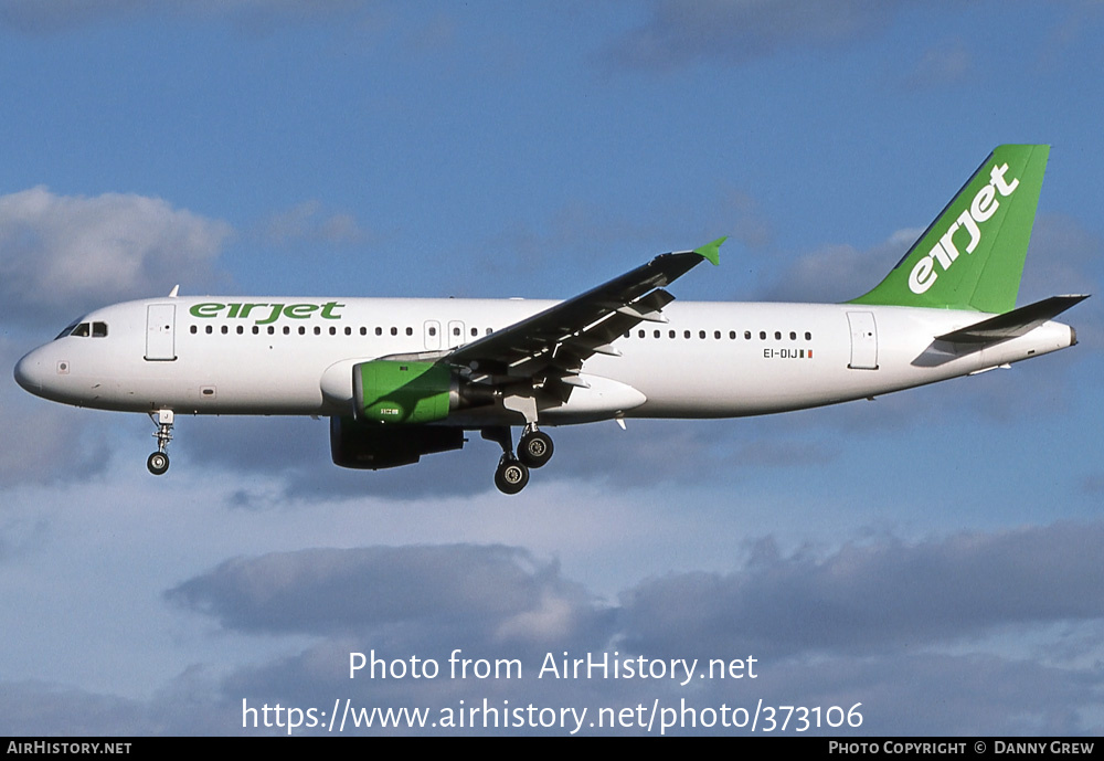 Aircraft Photo of EI-DIJ | Airbus A320-212 | Eirjet | AirHistory.net #373106