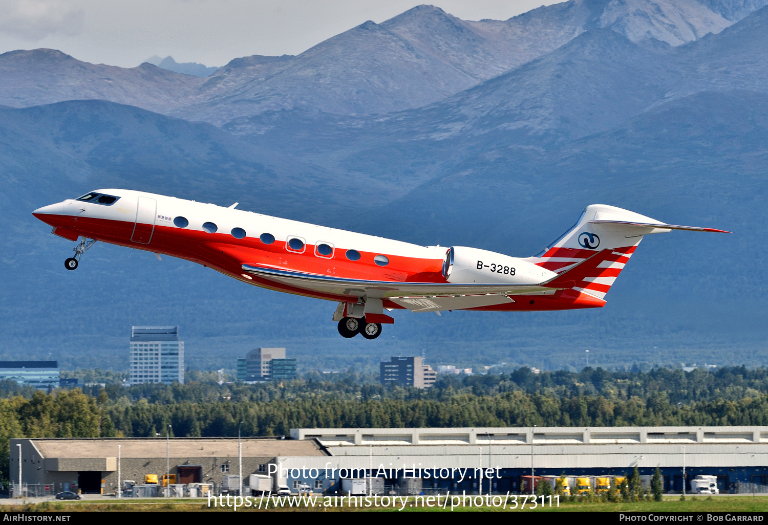 Aircraft Photo of B-3288 | Gulfstream Aerospace G650ER (G-VI) | Deer Jet | AirHistory.net #373111