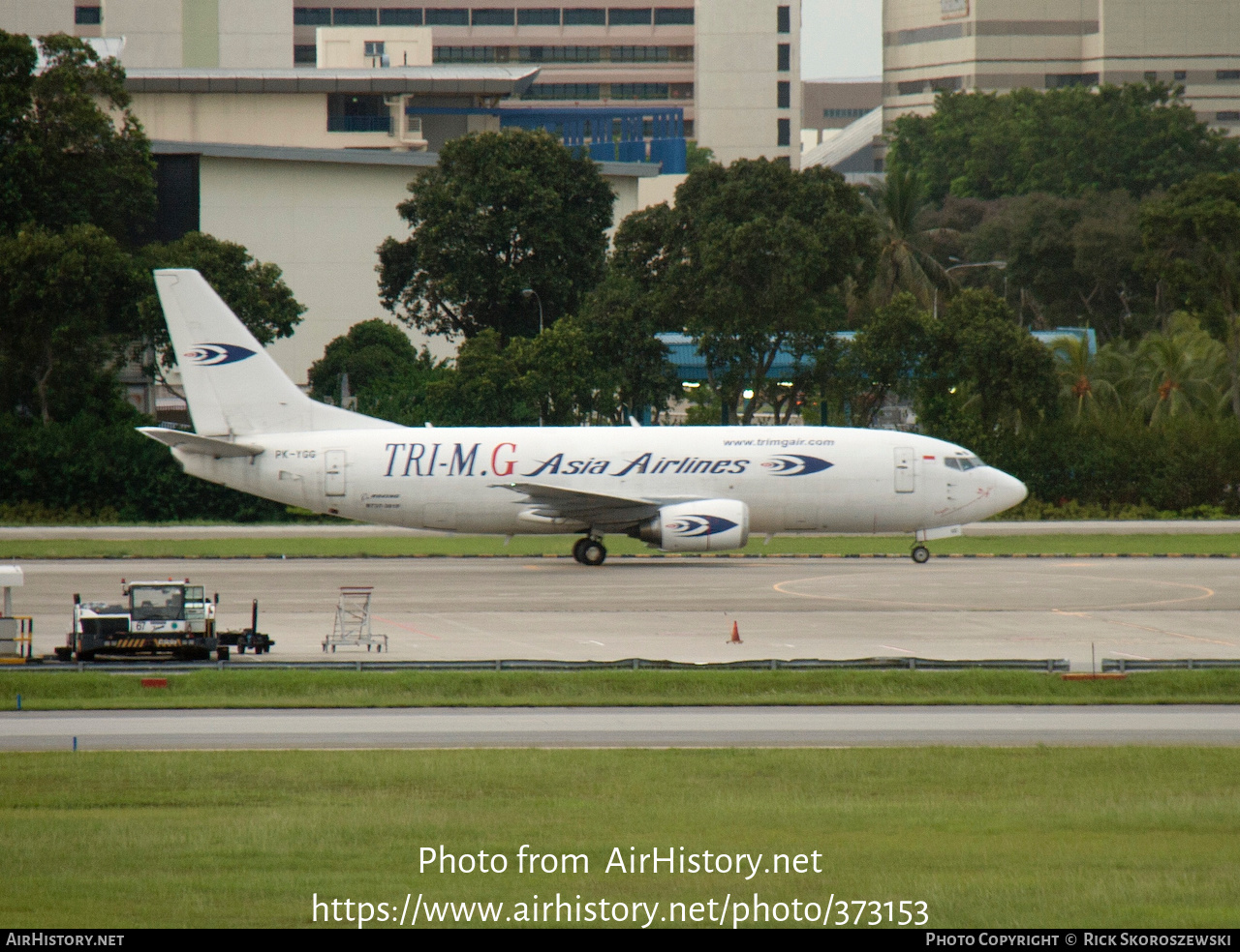 Aircraft Photo of PK-YGG | Boeing 737-301(SF) | Tri-M.G. Intra Asia Airlines | AirHistory.net #373153