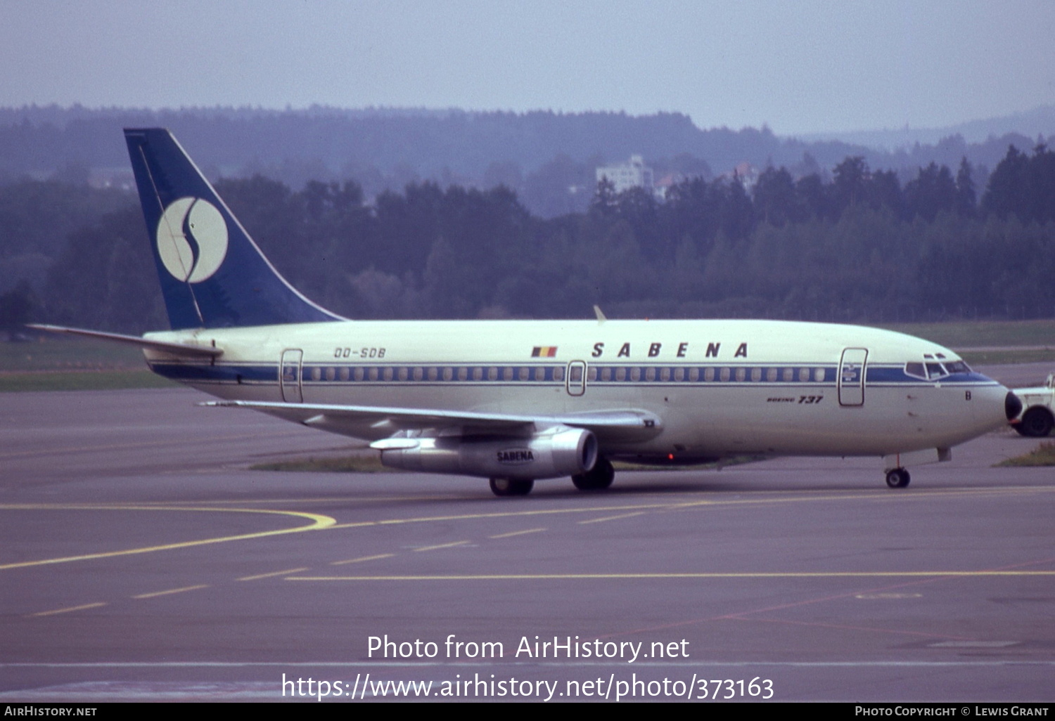 Aircraft Photo of OO-SDB | Boeing 737-229/Adv | Sabena | AirHistory.net #373163