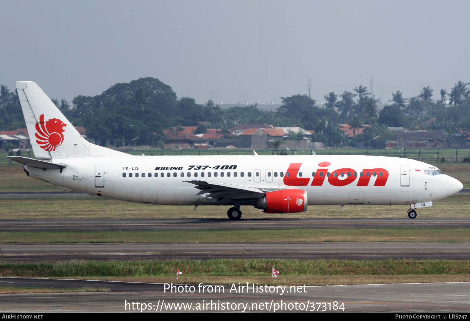 Aircraft Photo of PK-LIS | Boeing 737-4Y0 | Lion Air | AirHistory.net #373184