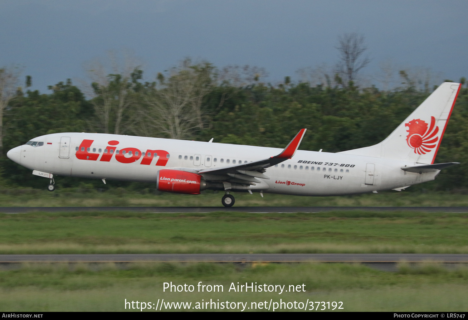 Aircraft Photo of PK-LJY | Boeing 737-8GP | Lion Air | AirHistory.net #373192